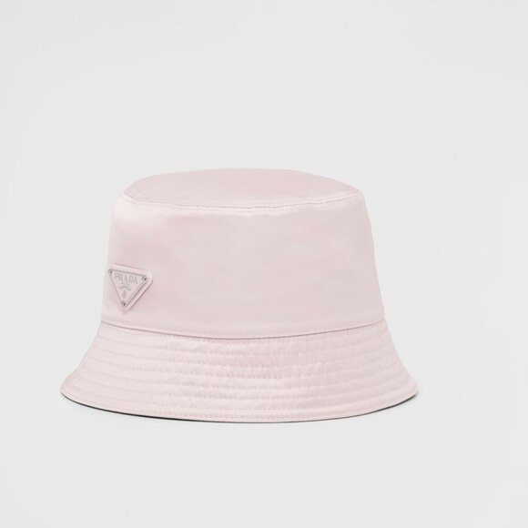 Prada Pink Nylon Logo Hat - Picture 3 of 6